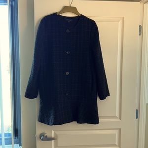 Ann Taylor Boucle Coat size L